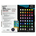 Mont Marte Acrylic Colour Pastel Paint Set Signature 48Pc X 36Ml - Multicolor