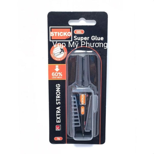 Elephant Super Glue Multipurpose Sticko Glue 3g PACK OF 1 (Gel Form)