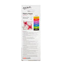 Mont Marte Fabric Paint Set - 8 Pieces x 20ml - Permanent Textile Paints Colors, White, Black, Yellow, Green, Pink, Blue, Red, Purple
