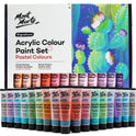Mont Marte Acrylic Colour Pastel Paint Set Signature 48Pc X 36Ml - Multicolor