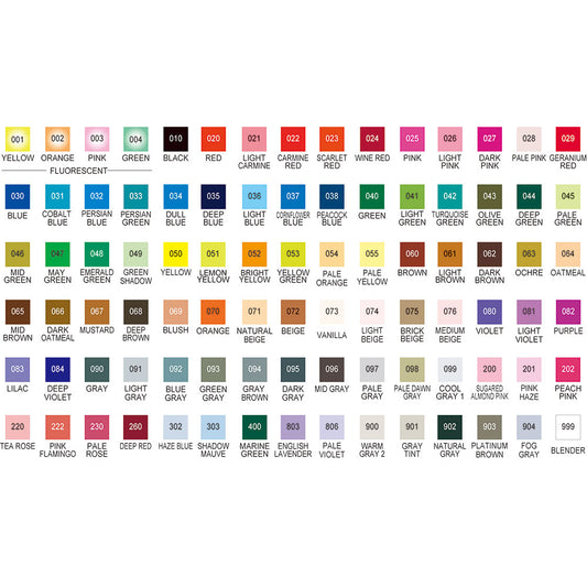 ZIG CLEAN COLOR Real Brush TOTAL 90 COLORS