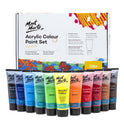 Mont Marte Acrylic Colour Paint Set 12Pc X 75Ml - Multicolor