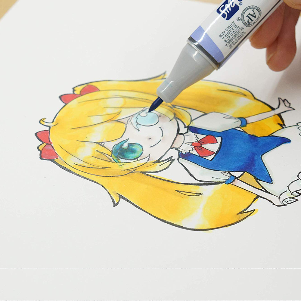 ZIG KURETAKE KURECOLOR TWIN WS 12 Brilliant colors