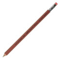 OHTO Mechanical Wooden mini sharp lead pencil with eraser and clip [BROWN Lead: 0.5 mm] Professional quality For Student & Artist For Writing Drafting Drawing, Sketching