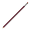 OHTO Mechanical Wooden mini sharp lead pencil with eraser and clip [WINE RED Lead: 0.5 mm] Professional quality For Student & Artist For Writing Drafting Drawing, Sketching