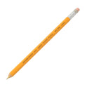 OHTO Mechanical Wooden mini sharp lead pencil with eraser and clip [YELLOW Lead: 0.5 mm] Professional quality For Student & Artist For Writing Drafting Drawing, Sketching