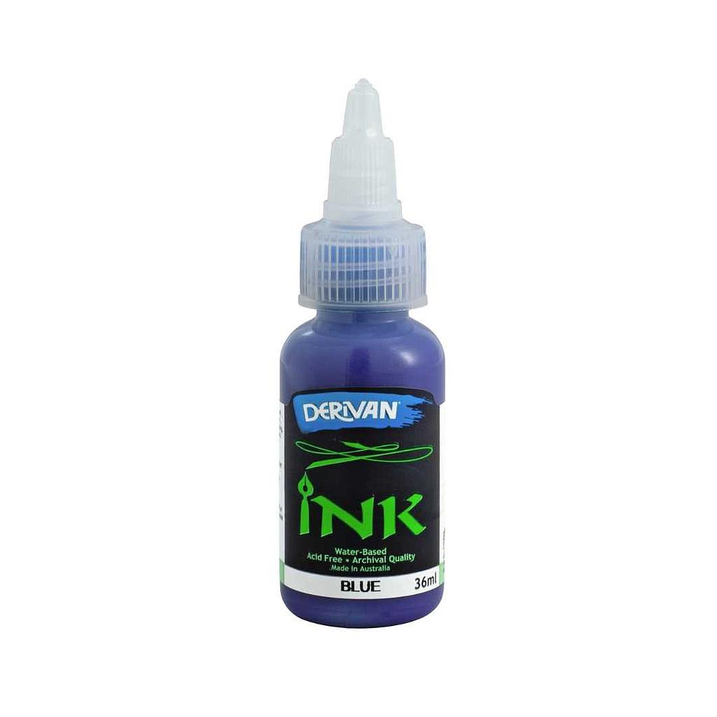 Derivan Drawing Acrylic Inks` 36ml BLUE