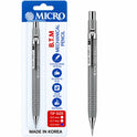 MICRO B.T.M. JEDO Mechanical Pencil 0.7 mm, Gray Colour, Refillable Lead Pencil with Metal Clip and Comfortable Grip, Made in Korea