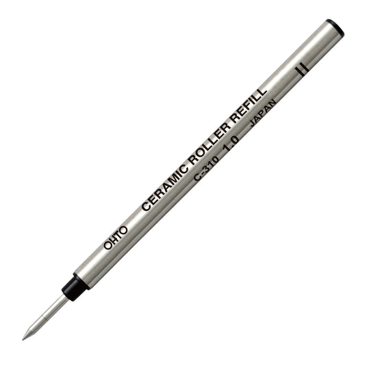 C-310 OHTO Ceramic Rollerball Pen Refill - 1.0 mm (BLACK)