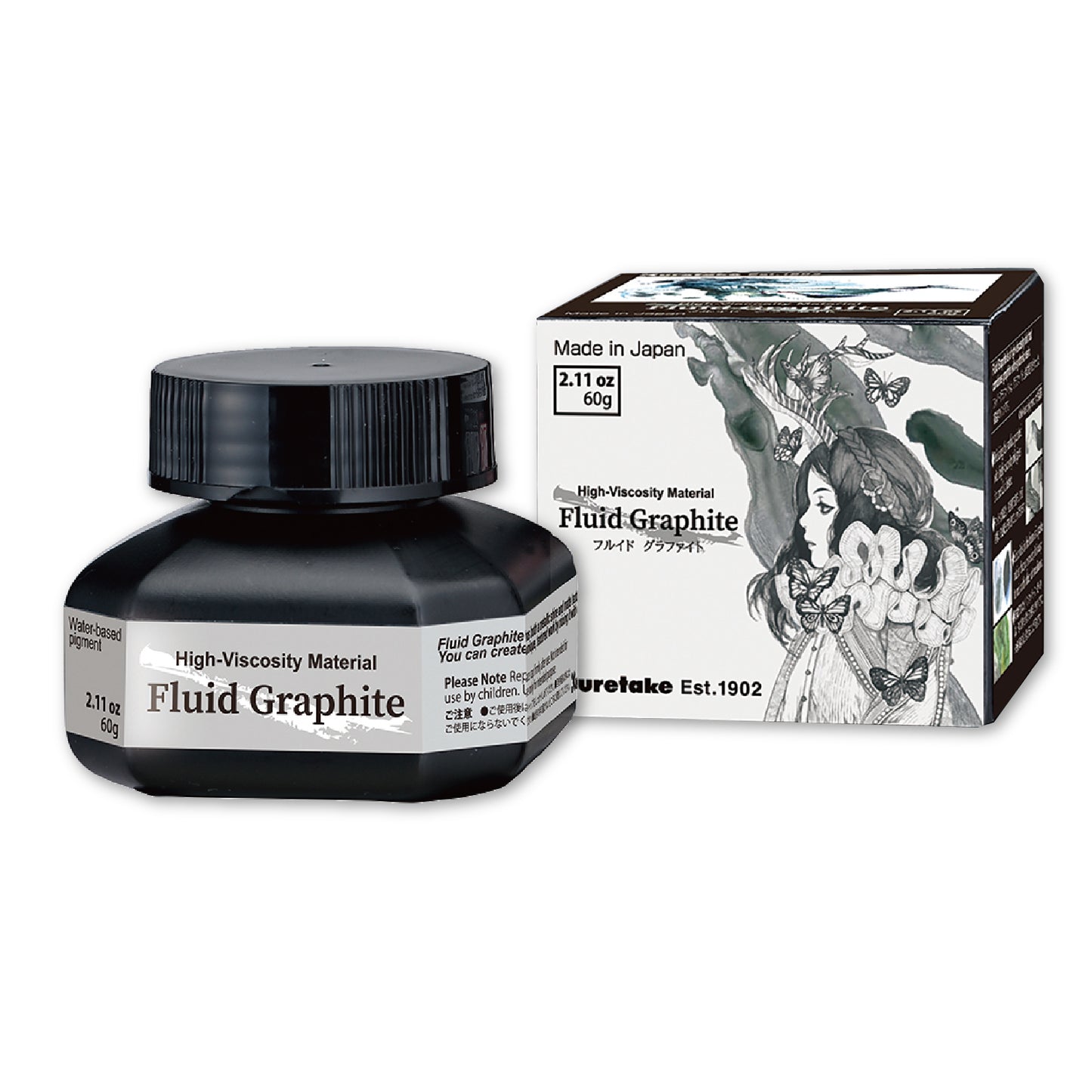ZIG KURETAKE INTOBER SPECIAL SET FLUID GRAPHITE 60g