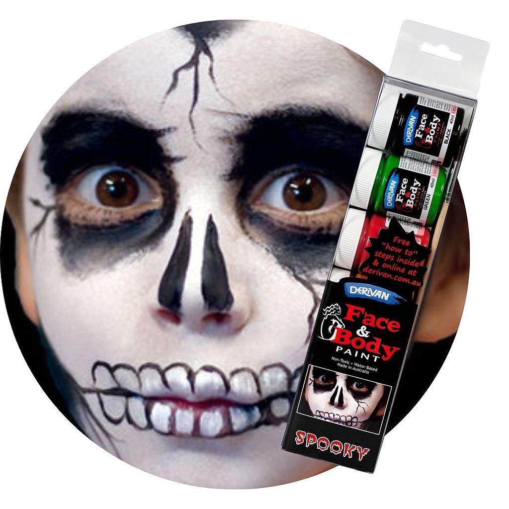 Derivan Face Paint Set Spooky
