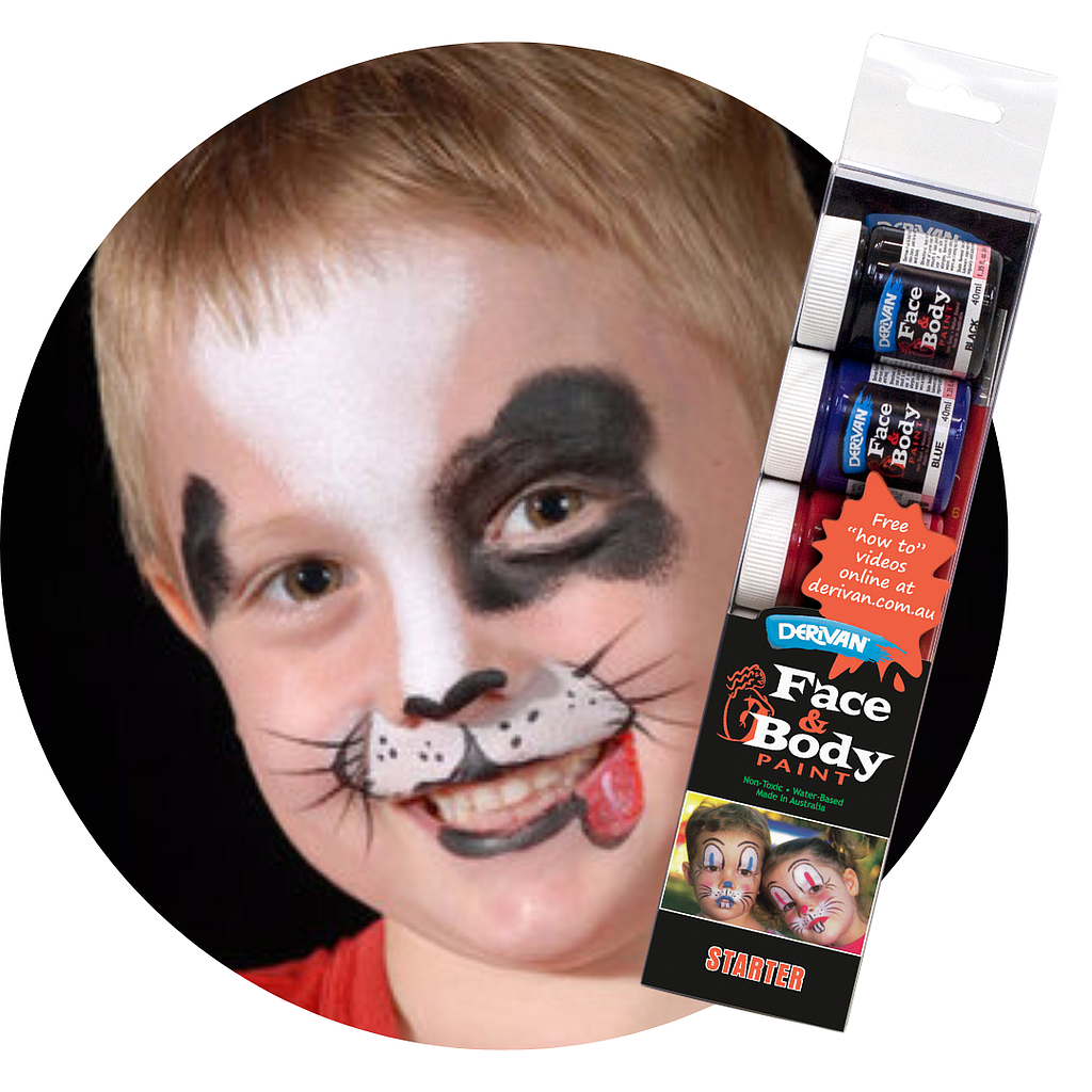 Derivan Face Paint Set Starter