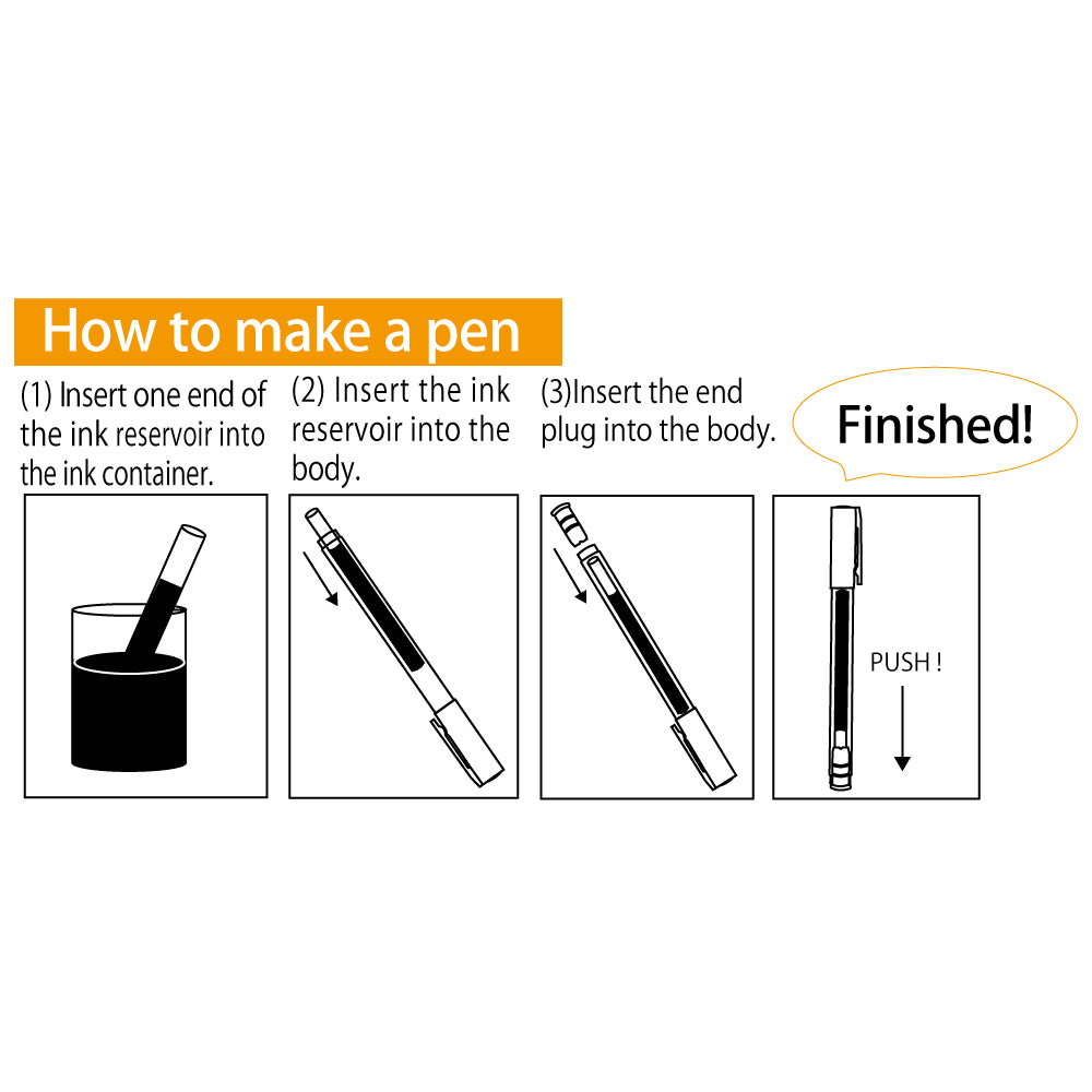 ZIG KURETAKE KARAPPO PEN FINE EMPTY BODY