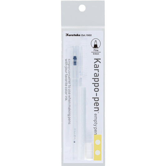 ZIG KURETAKE KARAPPO PEN FINE EMPTY BODY