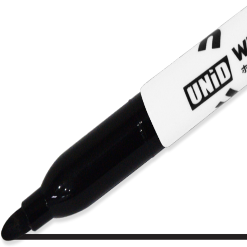 Leaderart Unid Whiteboard Marker 8000, Set of 12 Made In Malaysia.