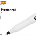 Leaderart UNID White Permanent Marker 3200 Pack of 10.MADE IN Malaysia