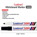 Leaderart Whiteboard Marker Of Bullet Tip Black Ink Set of 12. MADE IN Malaysia