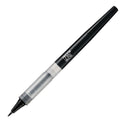 Zig Letter pen COCOIRO, Refillable Marking pen, with Flexible ExtraFine brush tip, Black ink, Made in Japan (Refill Black)