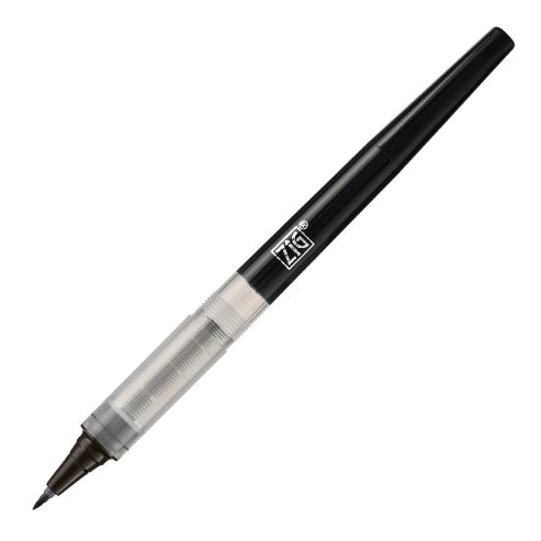 Zig Letter pen COCOIRO, Refillable Marking pen, with Flexible ExtraFine brush tip, Sepia ink, Made in Japan (Refill Sepia)