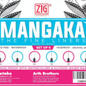 ZIG KURETAKE CARTOONIST MANGAKA THE FINE LINERS SET OF 6 PENS 005,01,02,03,05,08 MADE IN JAPAN