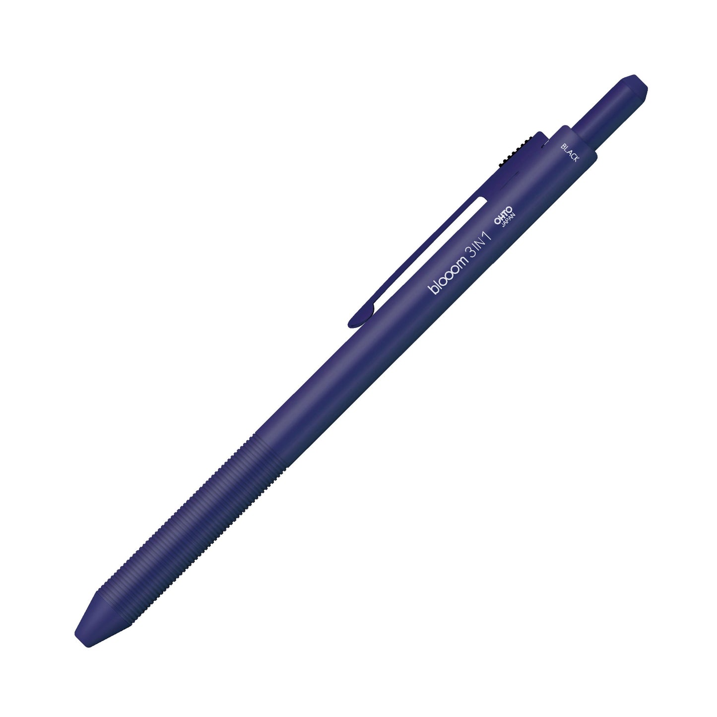 Ohto Bloom 3-in-1 2 Color 0.7 mm Ballpoint Multi Pen + 0.5 mm Pencil - Fade Blue