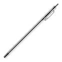 OHTO MINIMO 0.5mm Pocket-Size Ultra Compact Ballpoint Pen (Silver Body Ink Black 0.5mm) – Elegant Metal Design, Refillable Ink, Smooth Writing for Notes & Signatures. Made in Japan
