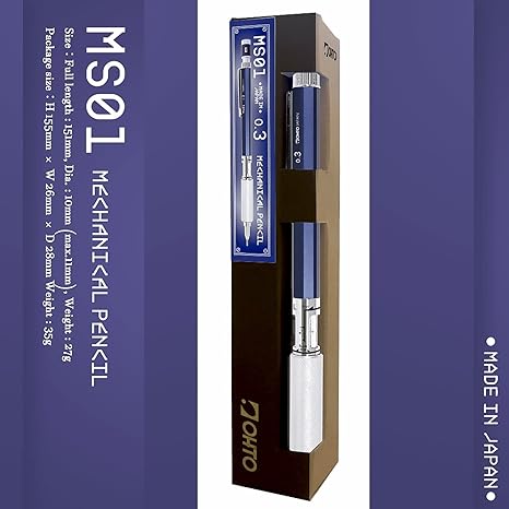 Ohto Mechanical Pencil 0.3mm MS01-SP3-NV