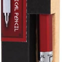 OHTO MS01 Mechanical Pencil, High-Functionality All-Metal Aluminum and Brass Body Drafting Pencil, 0.5mm, Red, MS01-SP5-RD