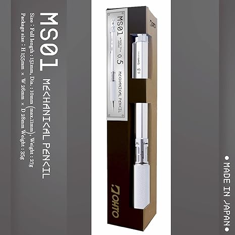 Ohto Mechanical Pencil 0.5mm MS01-SP5-SV
