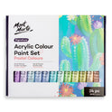 Mont Marte Acrylic Colour Pastel Paint Set Signature 24pc x 36ml (1.2 US fl.oz)
