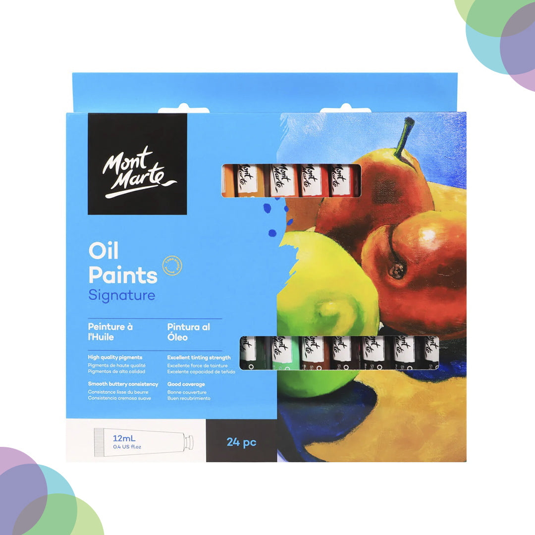 Mont Marte Oil Paints Sets