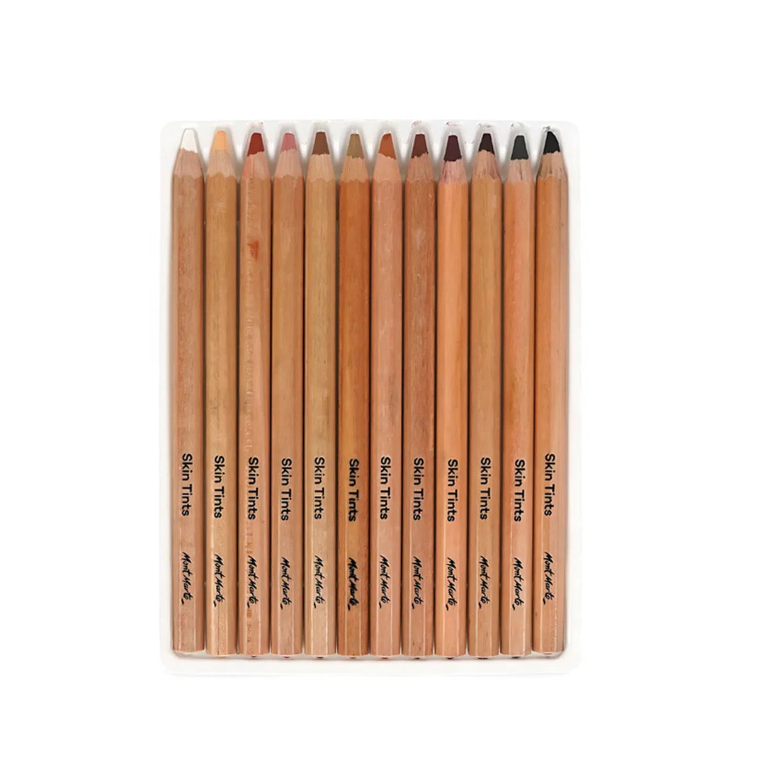 Mont Marte Skin Tints Pastel Pencils Set