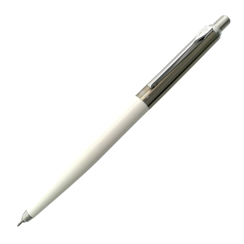 OHTO Rays Gel Ink Ballpoint Pen 0.5mm black ink [White Color Body] NKG-255R-WH