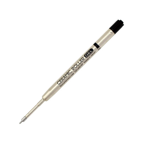 OHTO PG-M05NP 0.5mm Ceramic Gel Refill, Compatible with GS02 Pen, Fine Metal Tip, Quick-Dry Black Ink for Smooth and Precise Writing. Made in Japan