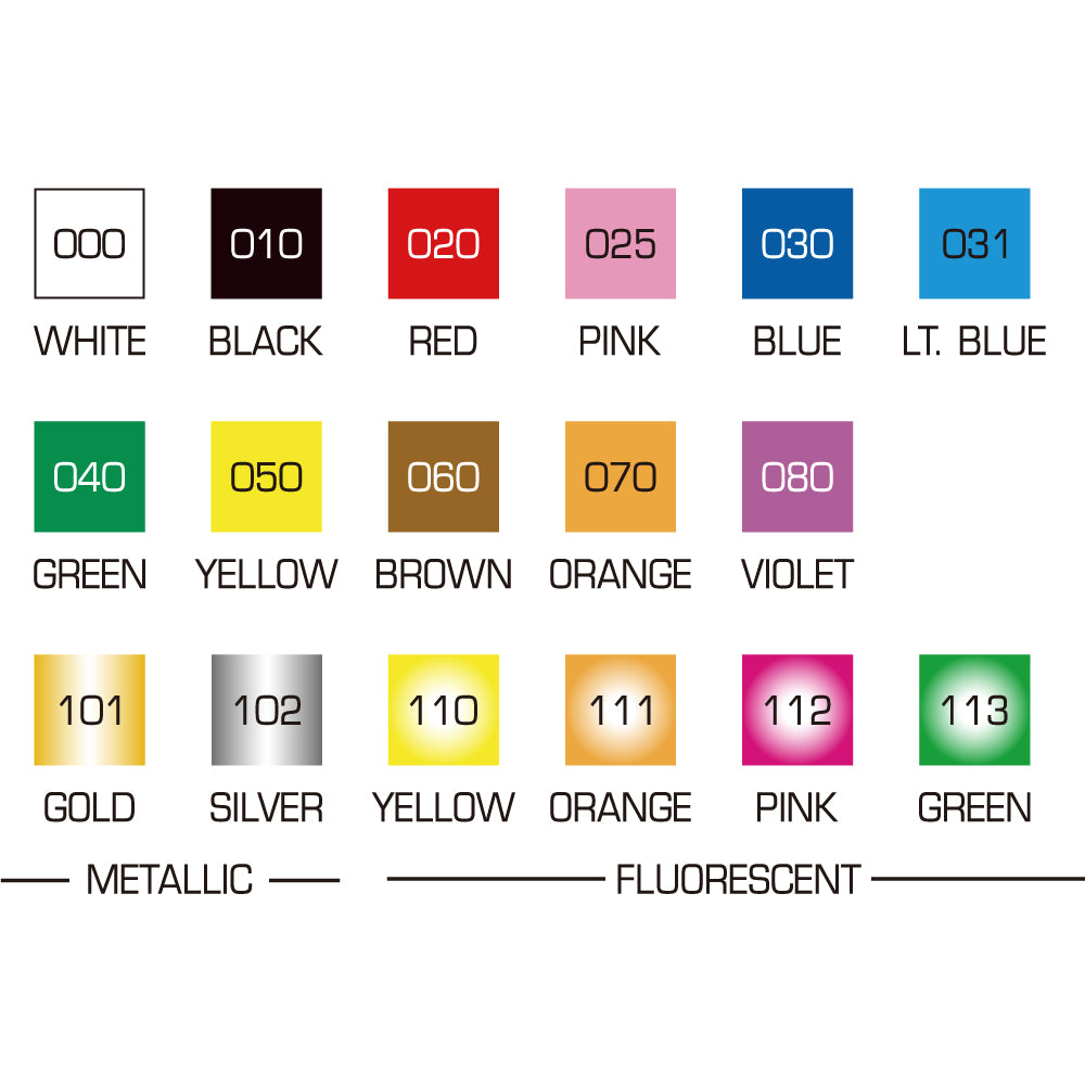 ZIG POSTERMAN Big &amp; Broad TOTAL 17 COLORS
