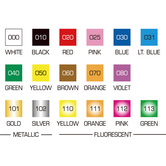 ZIG POSTERMAN Big &amp; Broad TOTAL 17 COLORS