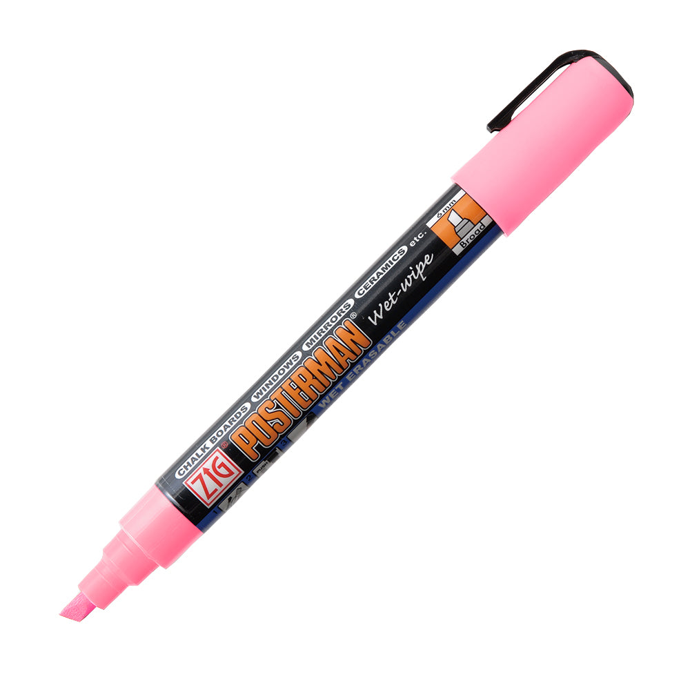 ZIG POSTERMAN WET-WIPE Broad TOTAL 27 COLORS