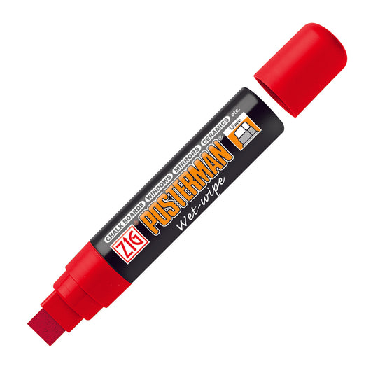 ZIG POSTERMAN WET-WIPE Big & Broad TOTAL 8 COLORS