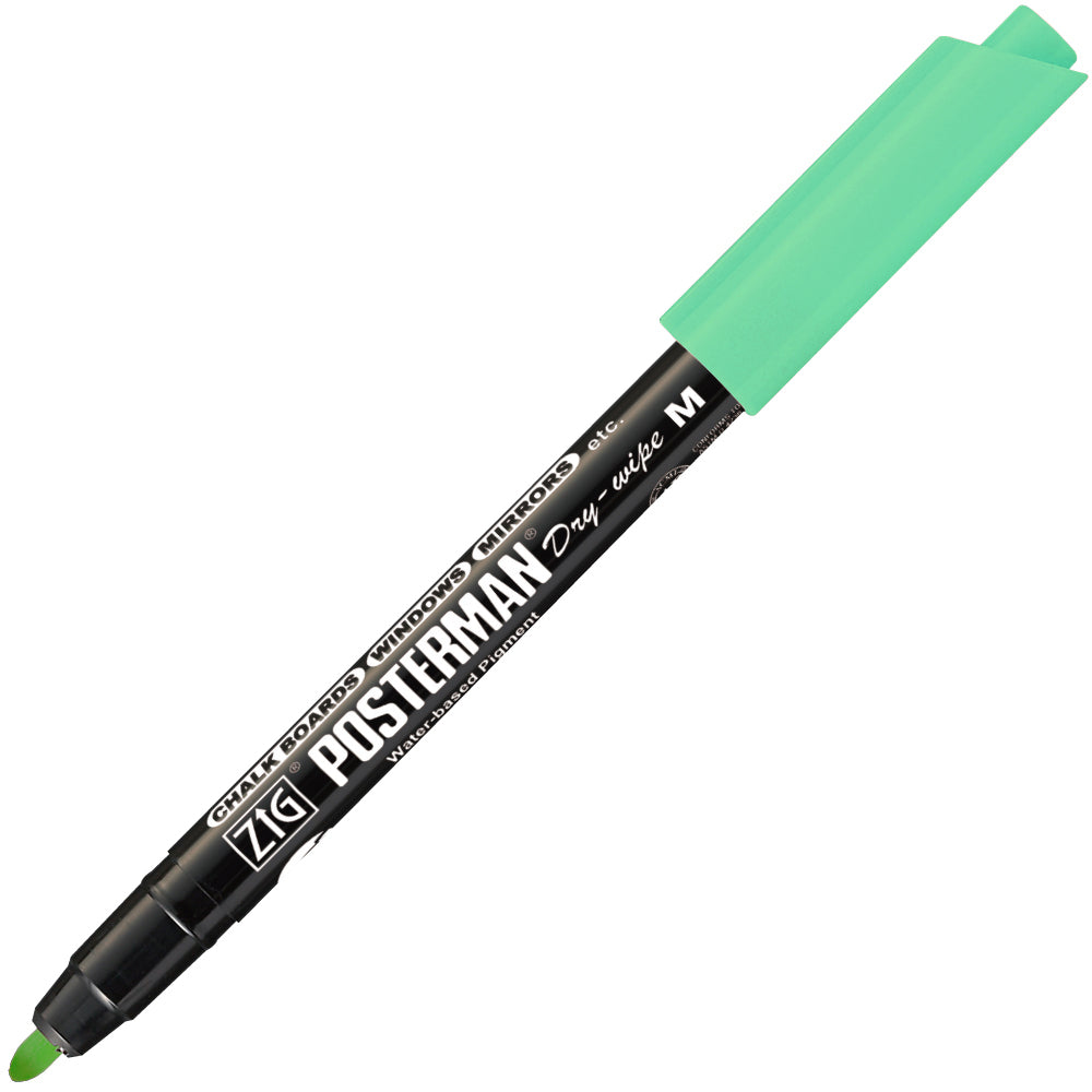 ZIG POSTERMAN DRY-WIPE M 5 colors set