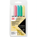 ZIG POSTERMAN DRY-WIPE M 5 colors set