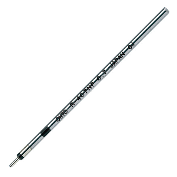 OHTO R-4C7NP Needle-Point Ballpoint Pen Refill -0.7 mm (Black)
