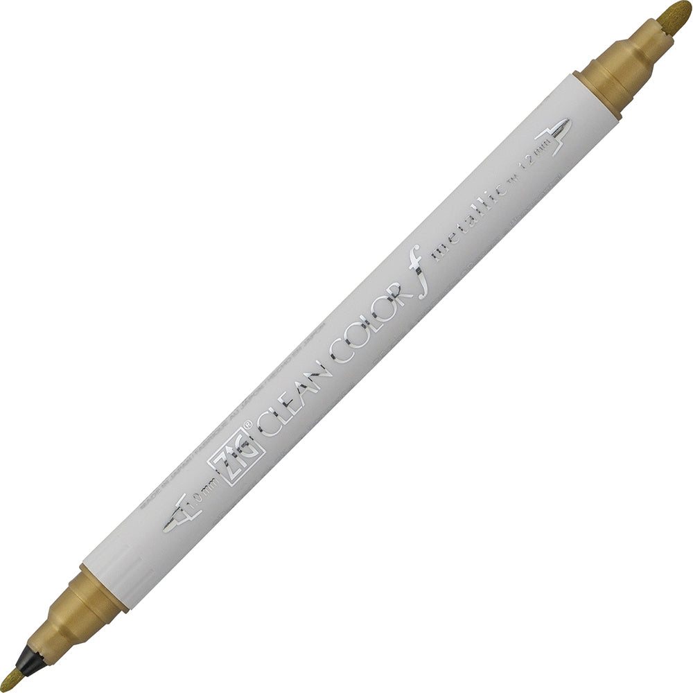 ZIG CLEAN COLOR f Metallic TOTAL 6 COLORS