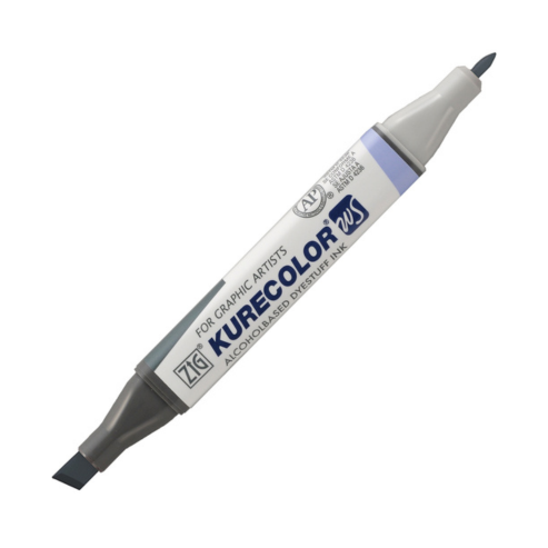 ZIG KURETAKE KURECOLOR TWIN WS 12 colors Gray Colors