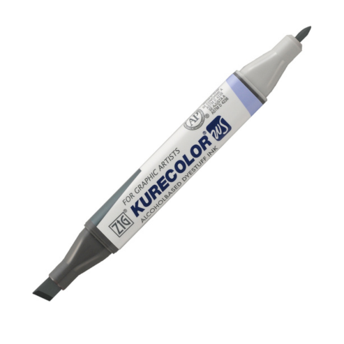 ZIG KURETAKE KURECOLOR TWIN WS 12 colors Gray Colors