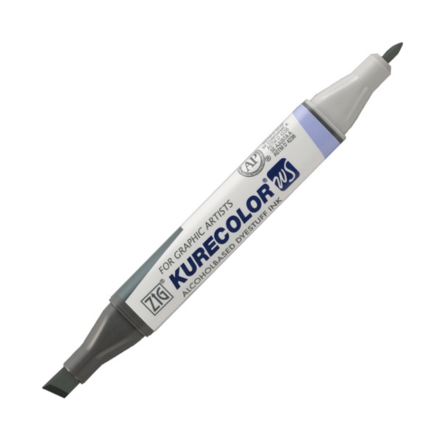 ZIG KURETAKE KURECOLOR TWIN WS 12 colors Gray Colors