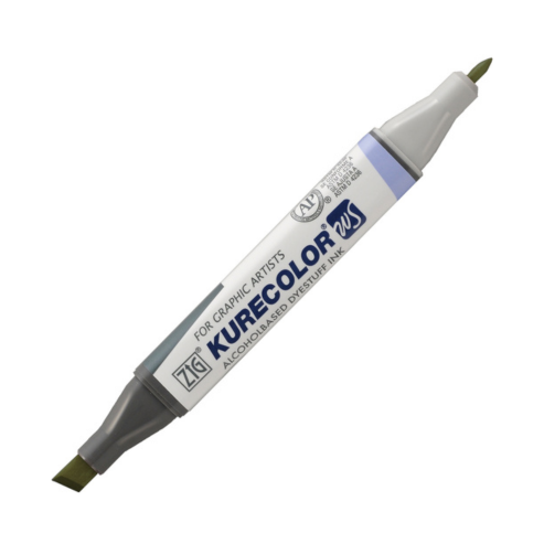 ZIG KURETAKE KURECOLOR TWIN WS 12 colors Gray Colors