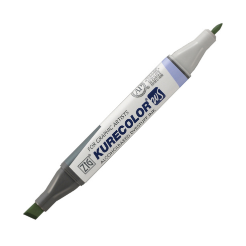 ZIG KURETAKE KURECOLOR TWIN WS 12 colors Gray Colors