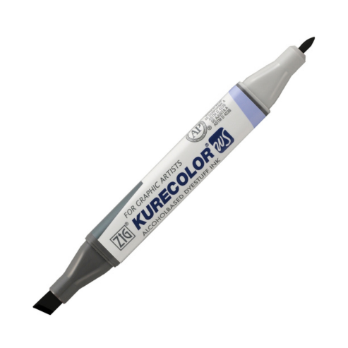 ZIG KURETAKE KURECOLOR TWIN WS 12 Cool Gray Colors
