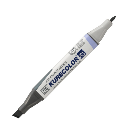 ZIG KURETAKE KURECOLOR TWIN WS 12 Cool Gray Colors
