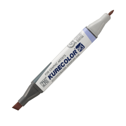 ZIG KURETAKE KURECOLOR TWIN WS 12 DULL COLORS
